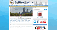 Desktop Screenshot of courts.phila.gov